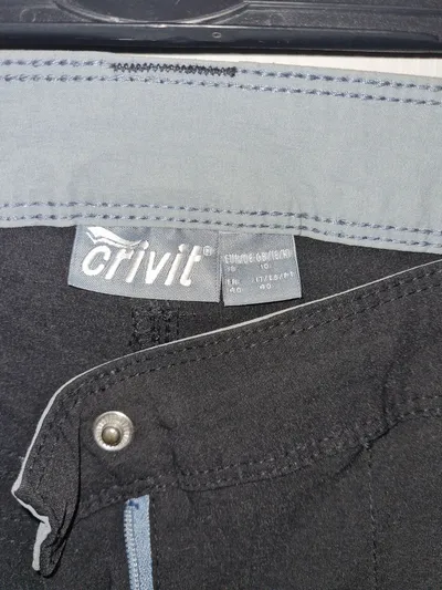 Crivit Damen Sport Shorts Outdoor Gr. 38/M Schwarz Polyamid