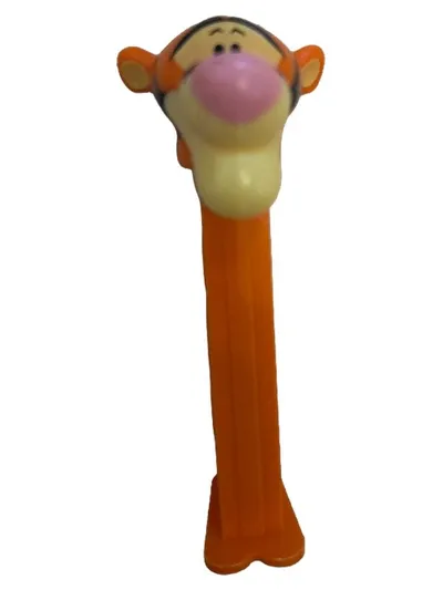 PEZ Spender Tigger Winnie Puuh Figur Sammlerstück Orange 10.5 cm