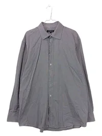 Dornbusch Business Hemd Herren Kariert Baumwolle Grau Gr. 54 XL 1