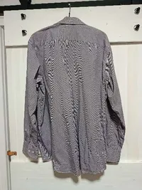 Dornbusch Business Hemd Herren Kariert Baumwolle Grau Gr. 54 XL 4