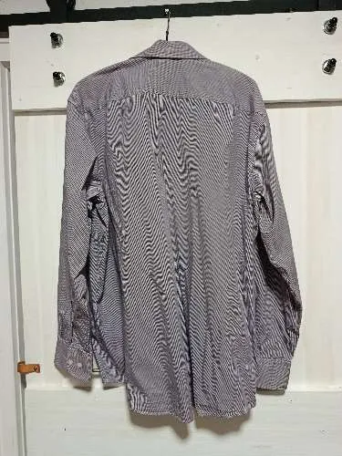 Dornbusch Business Hemd Herren Kariert Baumwolle Grau Gr. 54 XL 4