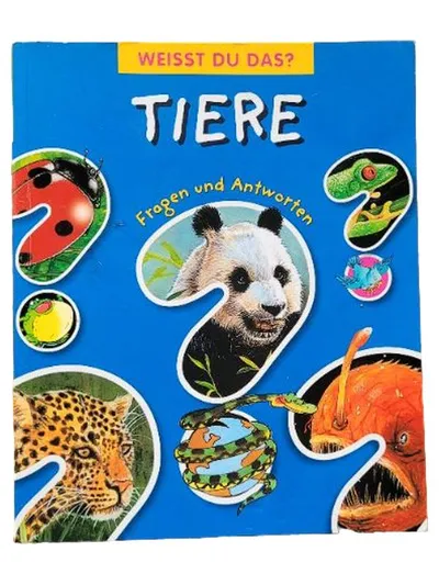 Weisst Du Das? Tiere Fragen und Antworten Sachbuch für Kinder
