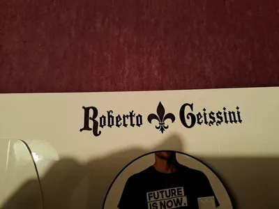 Roberto Geissini Herren T-Shirt "FUTURE IS NOW" Schwarz Gr. XL