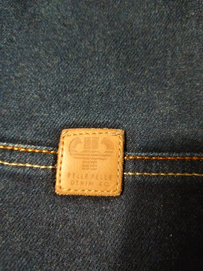 Pelle Pelle Jeans Herren Regular Fit Denim Hose Blau W40/L32 Gr. 56