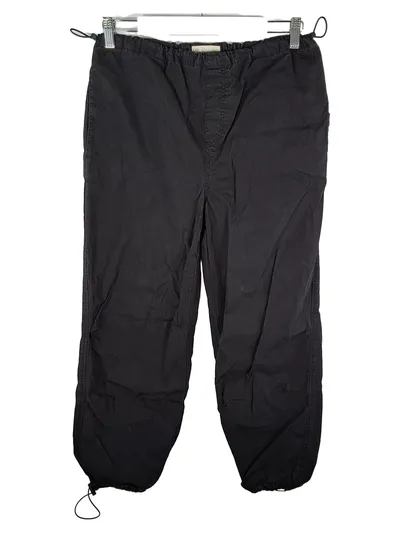 Stradivarius Cargohose Damen XS Schwarz Parachute Jogger Casual