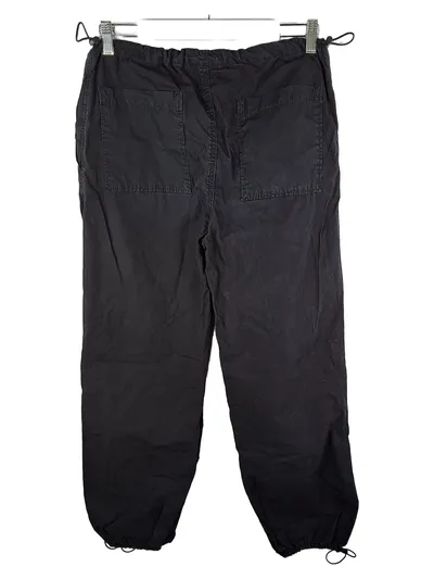 Stradivarius Cargohose Damen XS Schwarz Parachute Jogger Casual