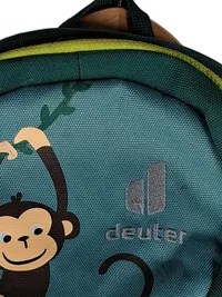 Deuter Kinder Rucksack Tiermotiv Türkis Polyester Outdoor Schule 28cm 2
