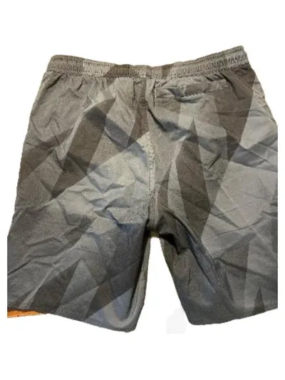 Adidas Badeshorts Kinder Gr. 164 Grau Geometrisch Sportlich