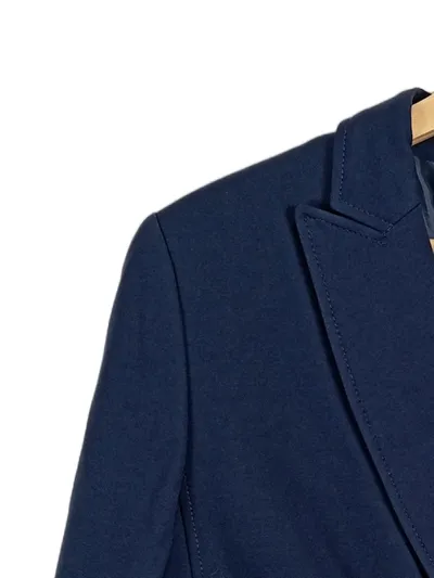 Marc Aurel Damen Sakko Blazer Klassisch Blau Gr. 40 Business Viskose