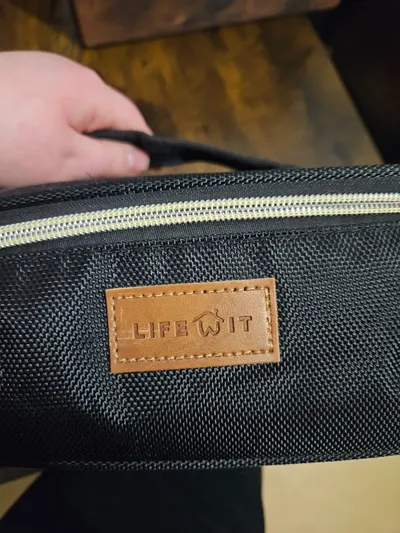 Lifewit Kosmetiktasche Grau Polyester Reißverschluss Praktisch Mittel
