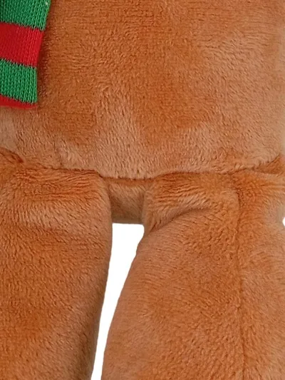 Windel Plüschtier Rentier Rudolph Weihnachten Kuscheltier mit Schal 12cm