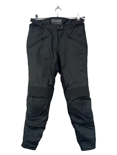 Probiker Damen Motorradhose Schwarz Gr. 38 Textil Protektoren