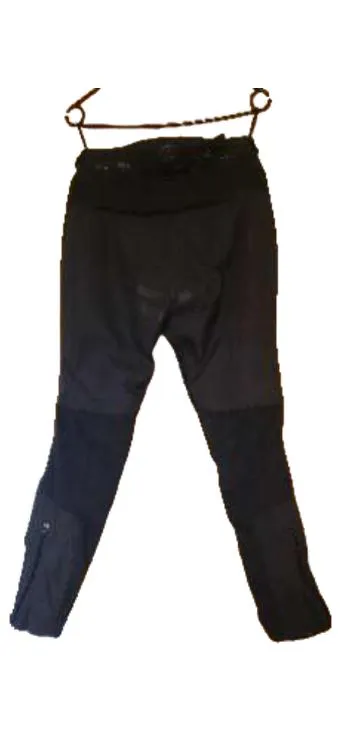 Probiker Damen Motorradhose Schwarz Gr. 38 Textil Protektoren