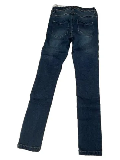 NAME IT Mädchen Jeans Skinny Fit Dunkelblau Gr. 128 Stretch