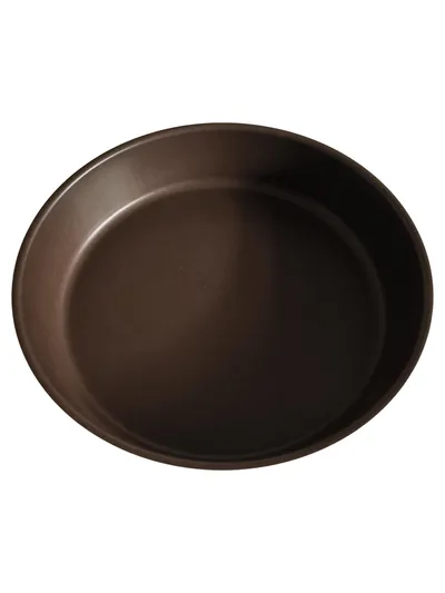 Tefal Natura Backform Kuchenform rund 27cm Metall Braun
