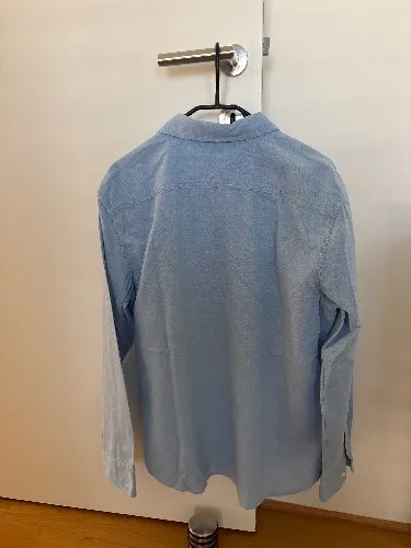 Levi's Battery Shirt Herren Hemd Langarm Slim Fit Gr. L Blau