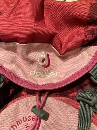 Deuter Schmusebär Kinderrucksack Mädchen Rosa Tiermotive Stickerei Freizeit 30cm