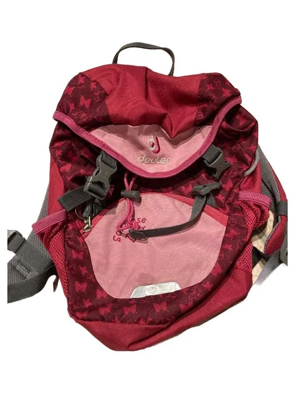 Deuter Schmusebär Kinderrucksack Mädchen Rosa Tiermotive Stickerei Freizeit 30cm 5
