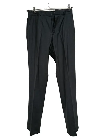 HUGO Anzughose Herren Wolle Business Elegant Grau W41 L35
