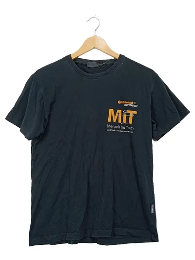 HAKRO Continental ContiTech MiT Mensch im Team Fanshirt Herren Gr. S Schwarz