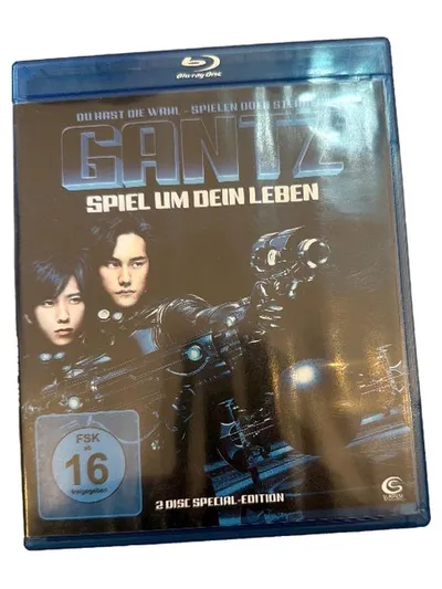 Gantz Blu-Ray Science Fiction Horror Action Film FSK 16