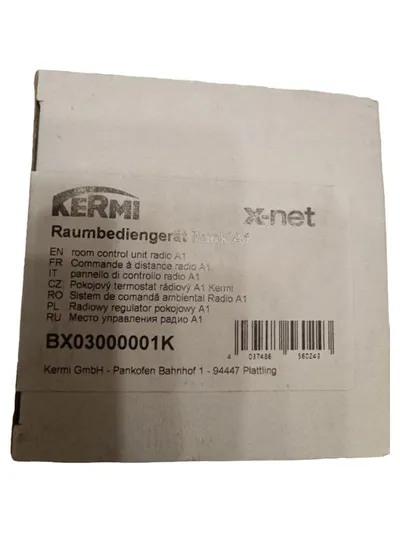 Kermi X-net Raumbediengerät Funk A1 BX03000001K Raumthermostat Funk NEU