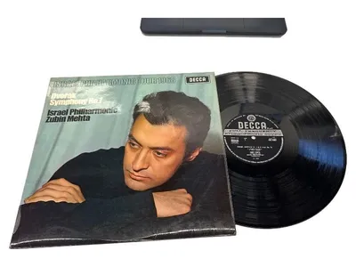 Dvorak Symphony No. 7 Israel Philharmonic Zubin Mehta DECCA LP Vinyl 1968