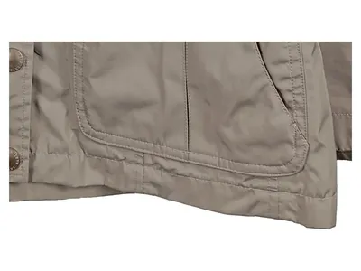Wellensteyn Damen Leichte Jacke Gr. M Beige Kapuze Übergangsjacke