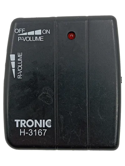 TRONIC H-3167 Elektronik Bauteil Lautstärkeregler P-Volume R-Volume Schwarz