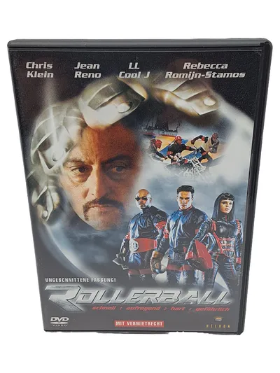 Rollerball DVD Chris Klein Jean Reno LL Cool J Ungeschnittene Fassung Action