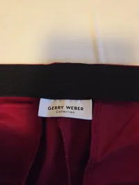 Gerry Weber Collection Stoffhose Damen Gr. 38 Rot Elegant Business 5