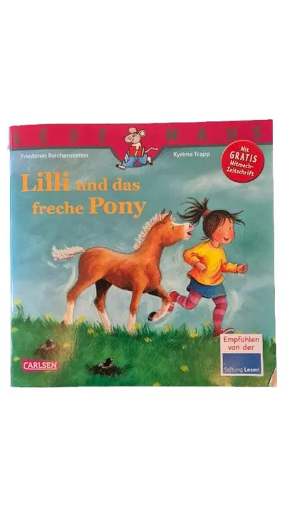 LESEMAUS Lilli und das freche Pony Friederun Reichenstetter Kinderbuch Carlsen