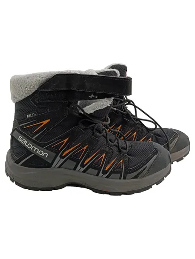 Salomon XA Pro 3D Winter TS CSWP Kinder Schneestiefel Grau Gr. 36