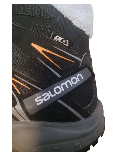 Salomon XA Pro 3D Kinder Schneestiefel TS CSWP Schwarz Gr. 35