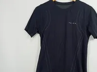 FALKE Herren Sport Shirt Kurzarm Funktionsshirt Polyamid Schwarz S 5