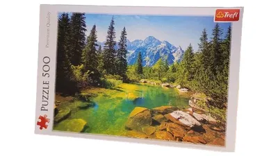 Trefl Puzzle 500 Teile Berglandschaft mit See Premium Quality NEU