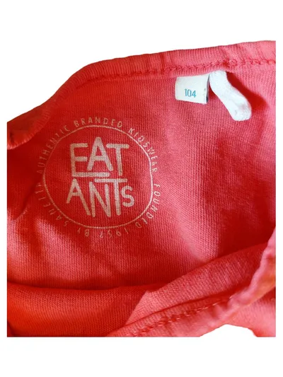 Eat Ants Mädchen Langarmshirt Gr. 104 Pink Vogel Fly Away Baumwolle