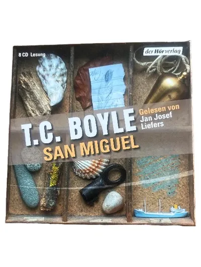 T.C. Boyle San Miguel Hörbuch 8 CDs Der Hörverlag Jan Josef Liefers