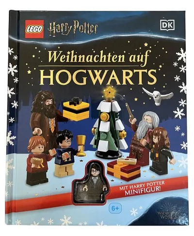 LEGO Harry Potter Weihnachten auf Hogwarts Buch Minifigur DK ab 6 Jahre