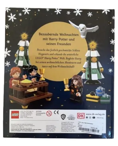 LEGO Harry Potter Weihnachten auf Hogwarts Buch Minifigur DK ab 6 Jahre