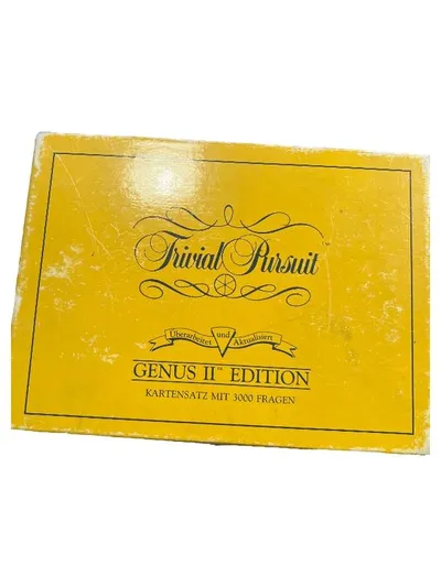 Trivial Pursuit Genus II Edition Kartensatz 3000 Fragen Quizspiel