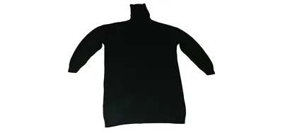 Missguided Plus Damen Rollkragen Pullover Schwarz Gr. 42/44 Strick Langarm