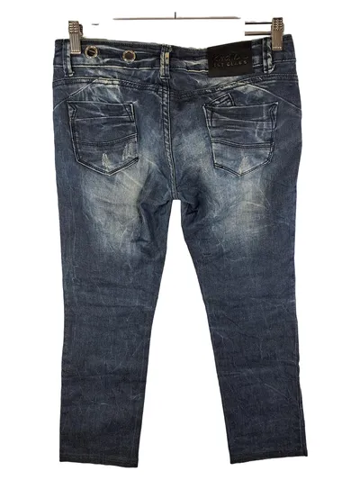 REDIAL 1st Class Destroyed Jeans Damen W29 L26 Blau Baumwolle Gr. 38