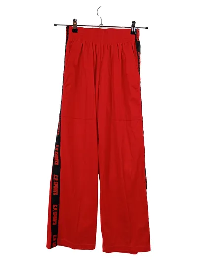 C.P. Sports Trainingshose Herren Gr. S Rot Jogginghose Fitness