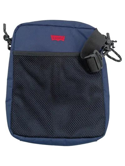 Levi's Umhängetasche Blau Crossbody Bag Netz-Tasche Schultertasche Urban