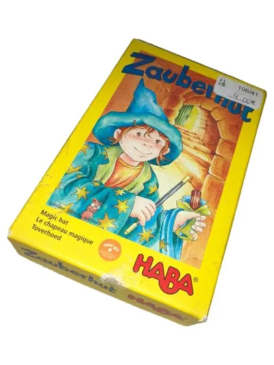 HABA Zauberhut Gedächtnisspiel Kinder Merkspiel ab 5 Jahre