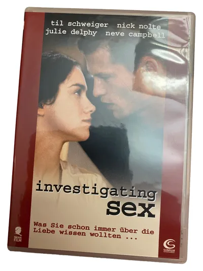 Investigating Sex DVD Til Schweiger Nick Nolte Julie Delphy Liebesfilm