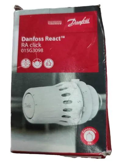 Danfoss React RA click Raumthermostat Heizkörperthermostat Weiß