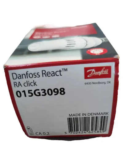 Danfoss React RA Click Raumthermostat Thermostatkopf Weiß Heizkörperventil