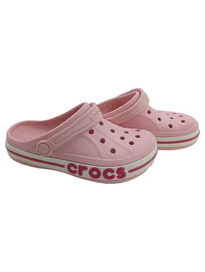 Crocs Bayaband Clog Kinder Badeschuhe Rosa Gr. 36